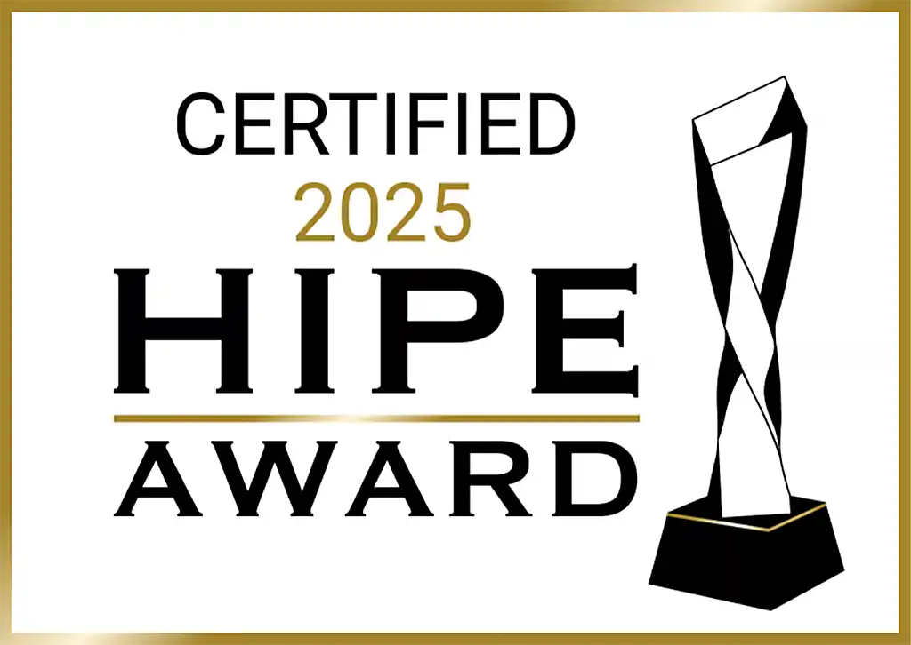 Certified HIPE AWARD 2025 Certified HIPE AWARD 2025